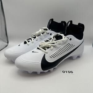 NIKE Men's 11.5 Vapor Edge PRO 360 2 Football Cleats White/Black FZ4267-100